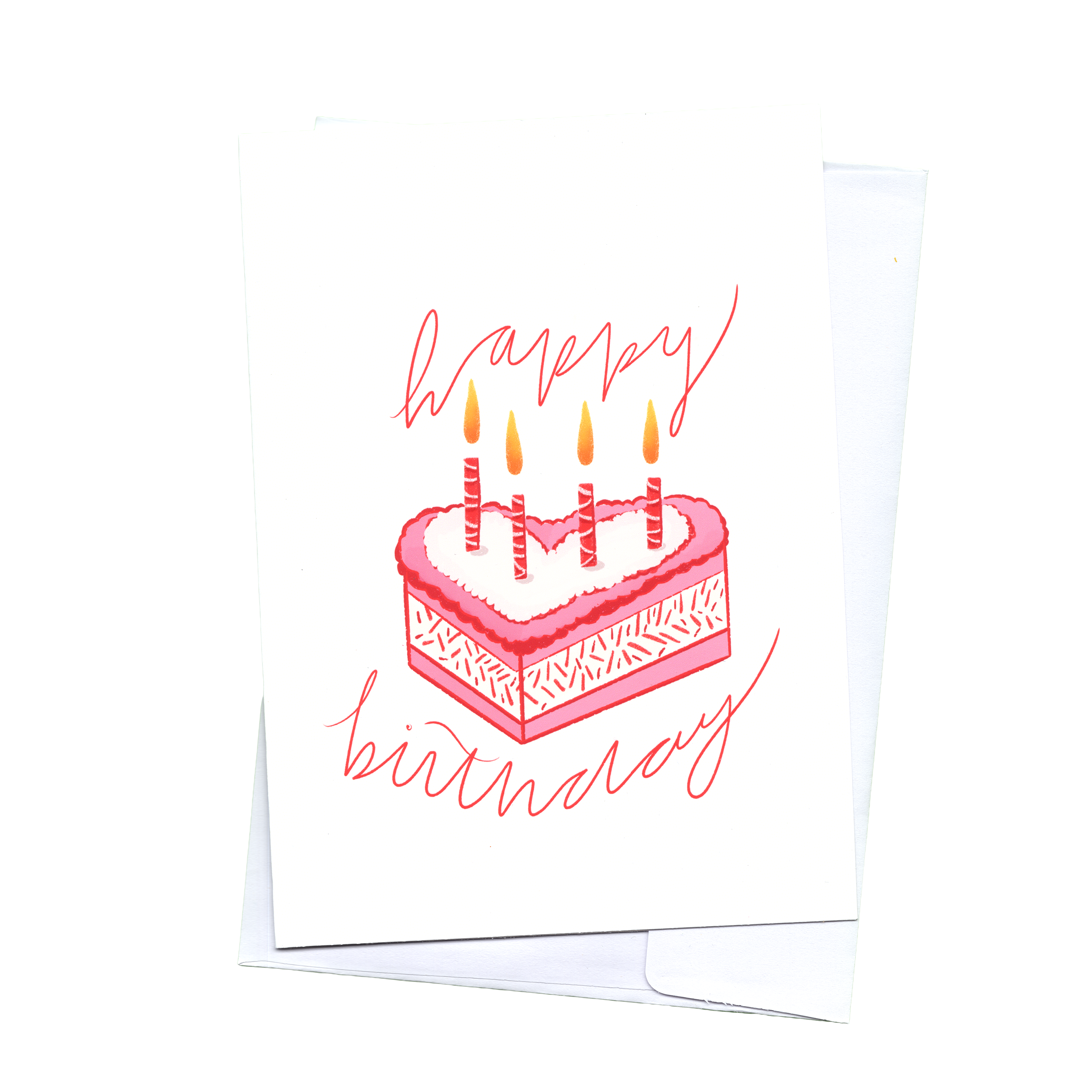 Happy Birthday Cake Card